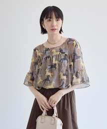 Paradise Picnic（パラダイスピクニック）の「ホース柄ブラウス（シャツ/ブラウス）」