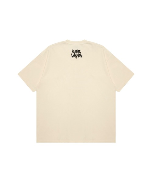 AAPE BY A BATHING APE(エーエイプバイアベイシングエイプ)の「AAPE MAIN TEE(Tシャツ/カットソー・メンズ・アイボリー/ブラック・MEDIUM/LARGE/X-LARGE/SMALL)」の6枚目の写真