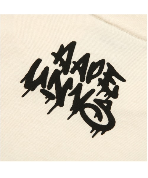 AAPE BY A BATHING APE(エーエイプバイアベイシングエイプ)の「AAPE MAIN TEE(Tシャツ/カットソー・メンズ・アイボリー/ブラック・MEDIUM/LARGE/X-LARGE/SMALL)」の8枚目の写真