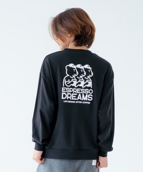 GENERATOR(ジェネレーター)の「GENERATOR/ジェネレーター DREAMSトレーナー(スウェット・レディース・アイボリー/トップグレー/ブラック・F)」の1枚目の写真