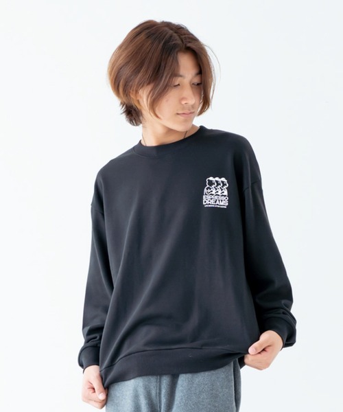 GENERATOR(ジェネレーター)の「GENERATOR/ジェネレーター DREAMSトレーナー(スウェット・レディース・アイボリー/トップグレー/ブラック・F)」の5枚目の写真