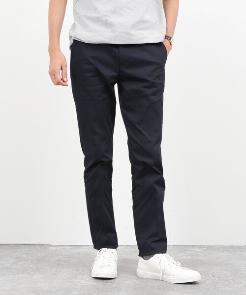 NOLLEY’S(ノーリーズ)の「【BECシリーズ】《ビジカジ対応》ストレッチチノトラウザーズ 26AW(チノパンツ・メンズ・ネイビー/ベージュ/グレー/グレイッシュベージュ・M/L/XL/S)」の7枚目の写真