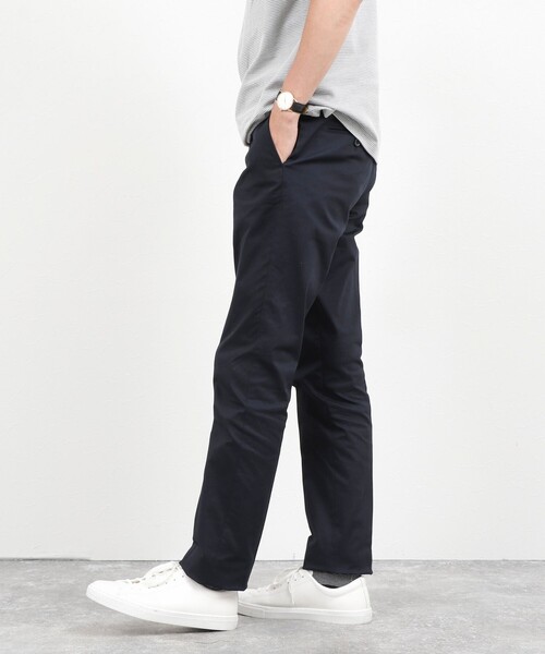 NOLLEY’S(ノーリーズ)の「【BECシリーズ】《ビジカジ対応》ストレッチチノトラウザーズ 26AW(チノパンツ・メンズ・ネイビー/ベージュ/グレー/グレイッシュベージュ・M/L/XL/S)」の10枚目の写真