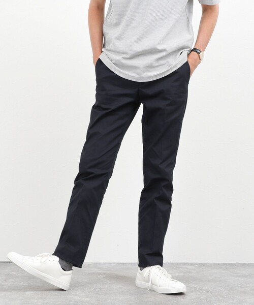 NOLLEY’S(ノーリーズ)の「【BECシリーズ】《ビジカジ対応》ストレッチチノトラウザーズ 26AW(チノパンツ・メンズ・ネイビー/ベージュ/グレー/グレイッシュベージュ・M/L/XL/S)」の14枚目の写真