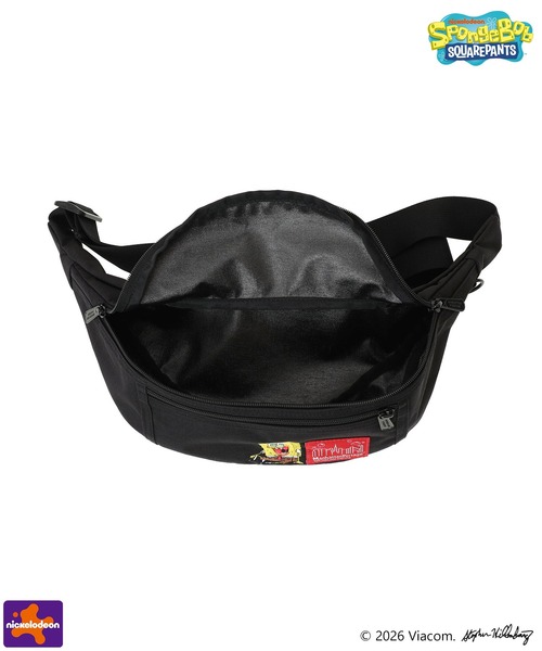Manhattan Portage(マンハッタンポーテージ)の「ALLEYCAT WAIST BAG 500D CORDURA / SPONGE BOB(ボディバッグ/ウエストポーチ・メンズ・ブラック・X-SMALL)」の6枚目の写真