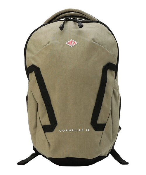 DANTON(ダントン)の「CORNEILLE 18 - CORDURA® Canvas Daypack(バックパック/リュック・レディース・ダークブラウン/ダークグレー/グレイッシュベージュ/ブルー系その他/ブラック/オレンジ系その他・-)」の4枚目の写真