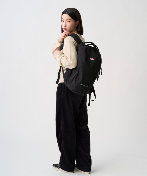 DANTON(ダントン)の「CORNEILLE 18 - CORDURA® Canvas Daypack(バックパック/リュック・レディース・ダークブラウン/ダークグレー/グレイッシュベージュ/ブルー系その他/ブラック/オレンジ系その他・-)」の7枚目の写真