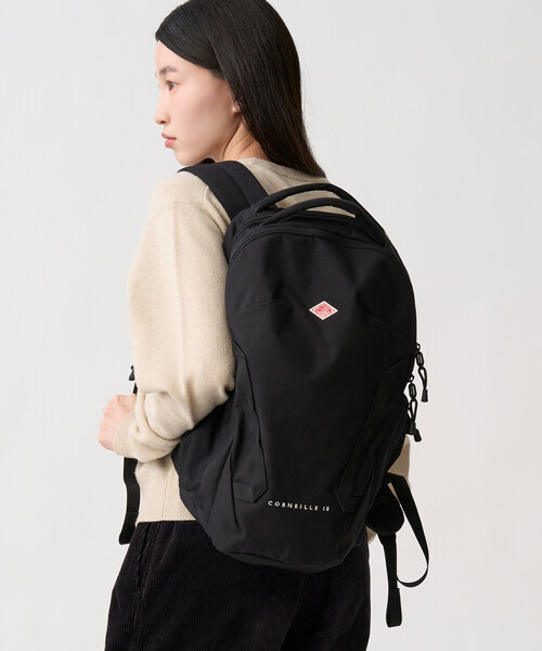 DANTON(ダントン)の「CORNEILLE 18 - CORDURA® Canvas Daypack(バックパック/リュック・レディース・ダークブラウン/ダークグレー/グレイッシュベージュ/ブルー系その他/ブラック/オレンジ系その他・-)」の8枚目の写真