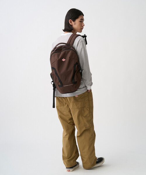 DANTON(ダントン)の「CORNEILLE 18 - CORDURA® Canvas Daypack(バックパック/リュック・レディース・ダークブラウン/ダークグレー/グレイッシュベージュ/ブルー系その他/ブラック/オレンジ系その他・-)」の10枚目の写真