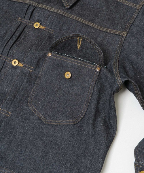 Lee(リー)の「『別注』Lee101×URBAN RESEARCH COWBOY JACKET(デニムジャケット・メンズ・インディゴブルー・LARGE/MEDIUM/X-LARGE)」の2枚目の写真