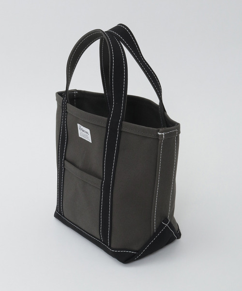 LOGEMENT DE CLAIRE(ロジュモンドクレール)の「【ORCIVAL/オーシバル】キャンバストートバッグ(トートバッグ・レディース・チャコールグレー/ライトグレー・FREE)」の3枚目の写真