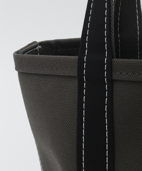 LOGEMENT DE CLAIRE(ロジュモンドクレール)の「【ORCIVAL/オーシバル】キャンバストートバッグ(トートバッグ・レディース・チャコールグレー/ライトグレー・FREE)」の5枚目の写真