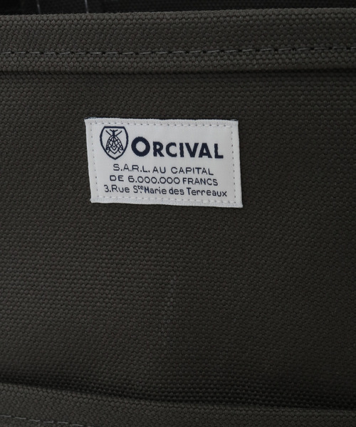 LOGEMENT DE CLAIRE(ロジュモンドクレール)の「【ORCIVAL/オーシバル】キャンバストートバッグ(トートバッグ・レディース・チャコールグレー/ライトグレー・FREE)」の6枚目の写真