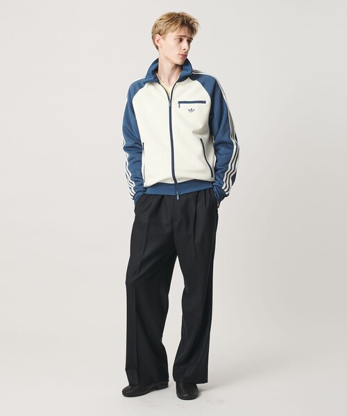 adidas Originals(アディダスオリジナルス)の「【別注】<adidas Originals>VTG トラック ジャケット(ジャージ・メンズ・オフホワイト/ダークグレー・XL/L/M/XXL)」の6枚目の写真