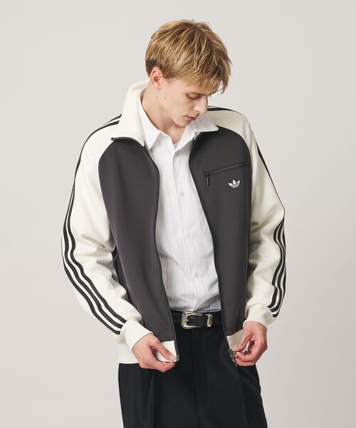 adidas Originals(アディダスオリジナルス)の「【別注】<adidas Originals>VTG トラック ジャケット(ジャージ・メンズ・オフホワイト/ダークグレー・XL/L/M/XXL)」の10枚目の写真