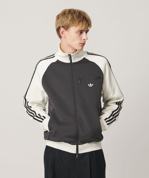 adidas Originals(アディダスオリジナルス)の「【別注】<adidas Originals>VTG トラック ジャケット(ジャージ・メンズ・オフホワイト/ダークグレー・XL/L/M/XXL)」の13枚目の写真