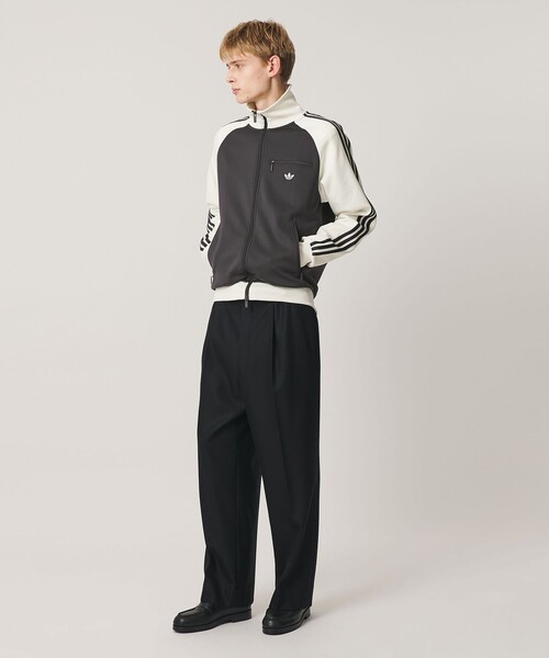 adidas Originals(アディダスオリジナルス)の「【別注】<adidas Originals>VTG トラック ジャケット(ジャージ・メンズ・オフホワイト/ダークグレー・XL/L/M/XXL)」の14枚目の写真