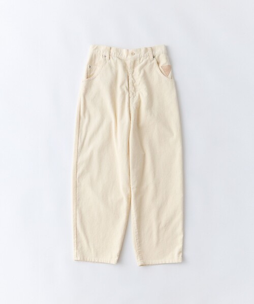 conges payes ADIEU TRISTESSE（コンジェ ペイエ アデュートリステス）の「コーデュロイパンツ（その他パンツ・レディース・ベージュ/ピンク系その他/アイボリー/ブルー系その他・M/L）」の2枚目の写真