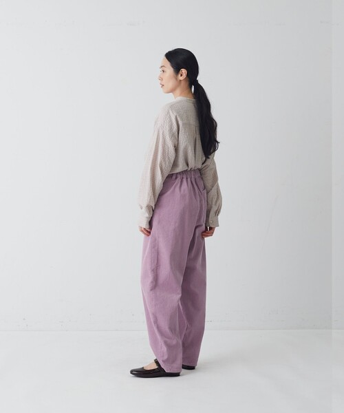 conges payes ADIEU TRISTESSE（コンジェ ペイエ アデュートリステス）の「コーデュロイパンツ（その他パンツ・レディース・ベージュ/ピンク系その他/アイボリー/ブルー系その他・M/L）」の15枚目の写真