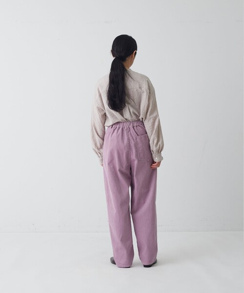 conges payes ADIEU TRISTESSE（コンジェ ペイエ アデュートリステス）の「コーデュロイパンツ（その他パンツ・レディース・ベージュ/ピンク系その他/アイボリー/ブルー系その他・M/L）」の16枚目の写真