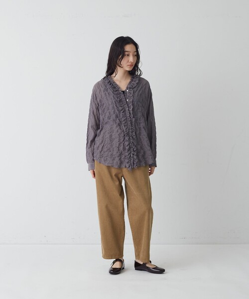 conges payes ADIEU TRISTESSE（コンジェ ペイエ アデュートリステス）の「コーデュロイパンツ（その他パンツ・レディース・ベージュ/ピンク系その他/アイボリー/ブルー系その他・M/L）」の17枚目の写真