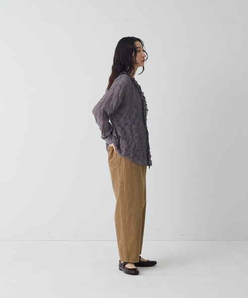 conges payes ADIEU TRISTESSE（コンジェ ペイエ アデュートリステス）の「コーデュロイパンツ（その他パンツ・レディース・ベージュ/ピンク系その他/アイボリー/ブルー系その他・M/L）」の18枚目の写真