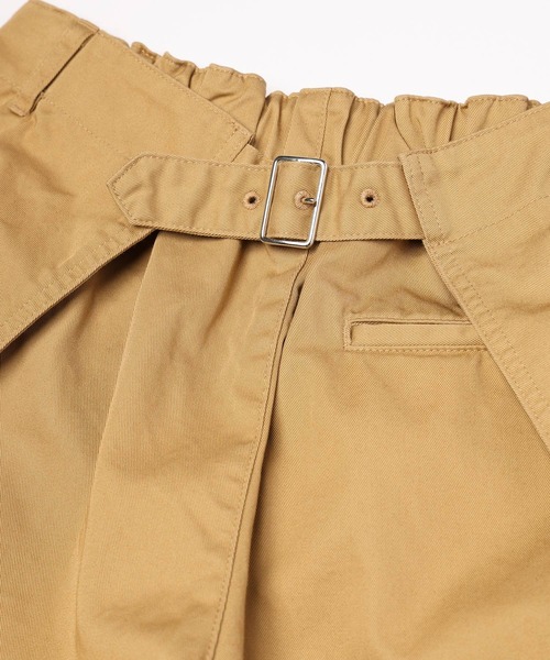 mintdesigns（ミントデザインズ）の「Apron Chino Pants（チノパンツ・レディース・キャメル/サンドベージュ・2/3）」の17枚目の写真