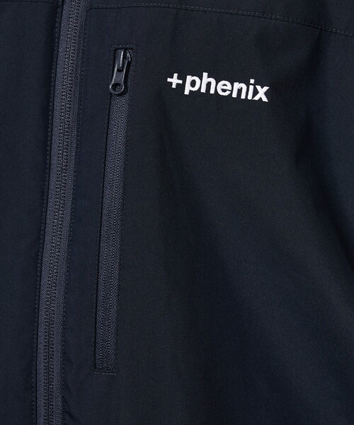 +phenix(プラスフェニックス)の「【+phenix / プラスフェニックス】GORE-TEX WINDSTOPPER FLEECE DOCKING JACKET/ゴアテックス/フリースドッキングジャケット/ユニセックス(ブルゾン・メンズ・ブラック/ネイビー・L/M)」の16枚目の写真