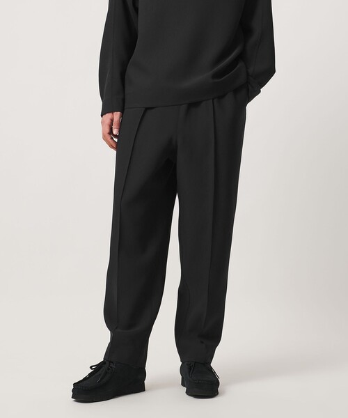 UNITED ARROWS & SONS by DAISUKE OBANA(ユナイテッドアローズアンドサンズバイダイスケオバナ)の「<D.O UNITED ARROWS BY DAISUKE OBANA>+10 CR REG PANTS 26AW/イージーパンツ(その他パンツ・メンズ・ブラック・S/M/L/XL)」の2枚目の写真