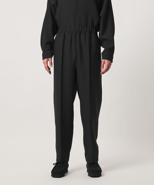UNITED ARROWS & SONS by DAISUKE OBANA(ユナイテッドアローズアンドサンズバイダイスケオバナ)の「<D.O UNITED ARROWS BY DAISUKE OBANA>+10 CR REG PANTS 26AW/イージーパンツ(その他パンツ・メンズ・ブラック・S/M/L/XL)」の5枚目の写真