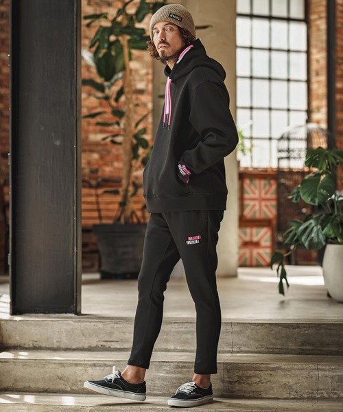 felkod（フィルコッド）の「mpa4255- Double Embroidery Double Knit Hoodie パーカー(F26F090)（パーカー・メンズ・ブラック/トップグレー・L/M/S）」の9枚目の写真