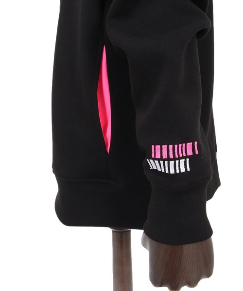 felkod（フィルコッド）の「mpa4255- Double Embroidery Double Knit Hoodie パーカー(F26F090)（パーカー・メンズ・ブラック/トップグレー・L/M/S）」の12枚目の写真