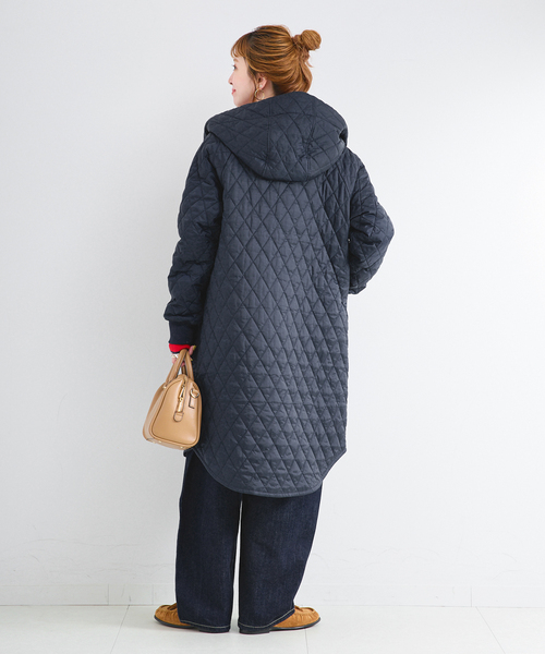 Barbour(バブアー)の「Barbour / バブアー 別注 HILARY QUILTED JACKET(その他アウター・レディース・ブラック/ネイビー・MEDIUM/LARGE)」の20枚目の写真