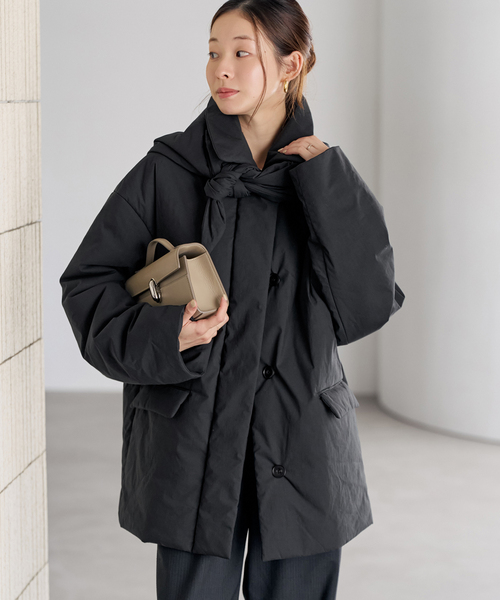 plage(プラージュ)の「R’IAM FUTONコート(その他アウター・レディース・ブラウン/ブラック・38/36)」の10枚目の写真