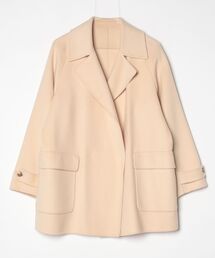 YLEVE / LAMBSWOOL DOUBLE CLOTH BEAVER SHORT CO