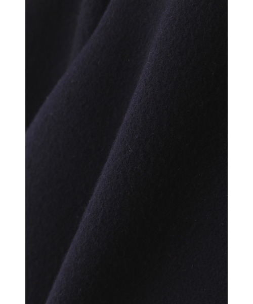 YLEVE(イレーヴ)の「YLEVE / LAMBSWOOL DOUBLE CLOTH BEAVER SHORT CO(ダウンジャケット/コート・レディース・ベージュ/ブラウン/ネイビー・1/2/0)」の21枚目の写真