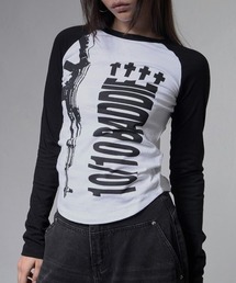 A'GEM/9 × .kom 『FANCY CLUB/ファンシークラブ』 BADDIE SNIPER LONG SLEEVE/バディースナイパーロングスリーブカットソー