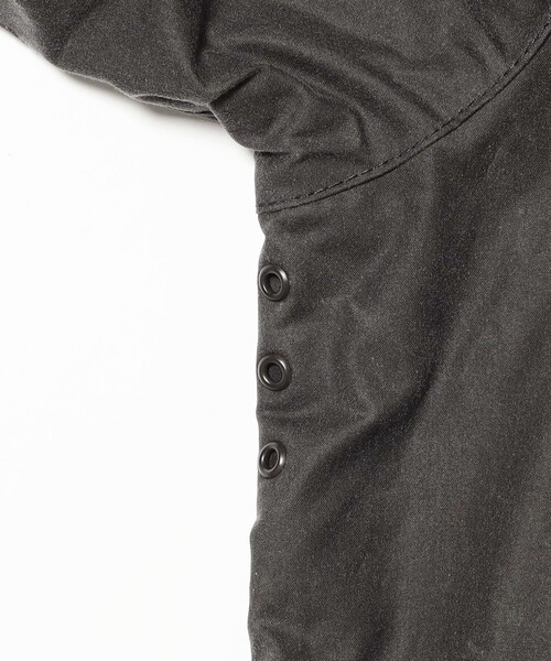 BEAMS F(ビームスエフ)の「Barbour / TRANSPORT ワックス ジャケット(ブルゾン・メンズ・グレー・38/36/40)」の5枚目の写真