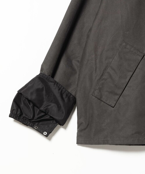 BEAMS F(ビームスエフ)の「Barbour / TRANSPORT ワックス ジャケット(ブルゾン・メンズ・グレー・38/36/40)」の6枚目の写真