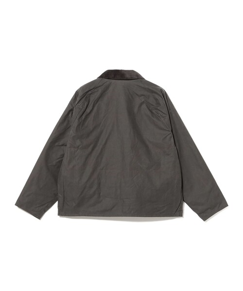 BEAMS F(ビームスエフ)の「Barbour / TRANSPORT ワックス ジャケット(ブルゾン・メンズ・グレー・38/36/40)」の8枚目の写真