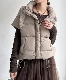 【WEB限定】ケーブルニットドッキングダウン