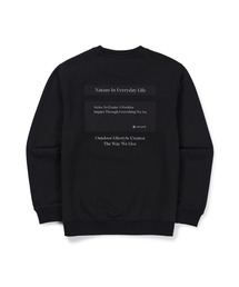 Snow Peak / LT BRUSHED WVN PATCH SWEATSHIRT LT ブラッシュド ウーブン パッチ スウェットシャツ 海外限定