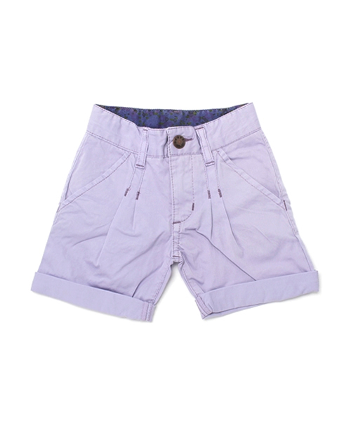 RUGGEDWORKS(ラゲッドワークス)の「カラーロールショートパンツ(その他パンツ・キッズ・ライトグリーン/ラベンダー/サーモンピンク/ベージュ・90cm/100cm/120cm/110cm/80cm/130cm/140cm)」の2枚目の写真