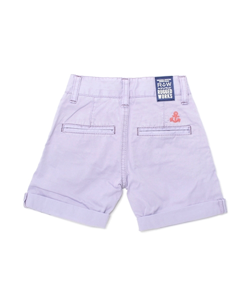 RUGGEDWORKS(ラゲッドワークス)の「カラーロールショートパンツ(その他パンツ・キッズ・ライトグリーン/ラベンダー/サーモンピンク/ベージュ・90cm/100cm/120cm/110cm/80cm/130cm/140cm)」の5枚目の写真