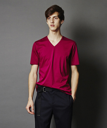 88/2 HIGH GAUGE T-CLOTH V-NECK