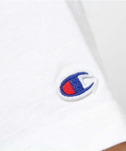 Champion（チャンピオン）の「【Champion】 US POKET T-shirt（Tシャツ/カットソー・レディース・カーキ/ブラック/ホワイト・SMALL）」の4枚目の写真