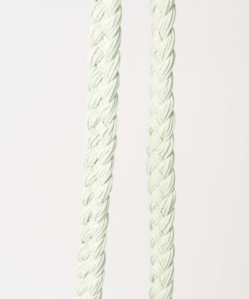 Another Edition（アナザーエディション）の「マクラメ巾着ショルダー/AEBC Macrame キンチャク◆（ショルダーバッグ・レディース・オフホワイト/オレンジ/ライム・FREE）」の9枚目の写真