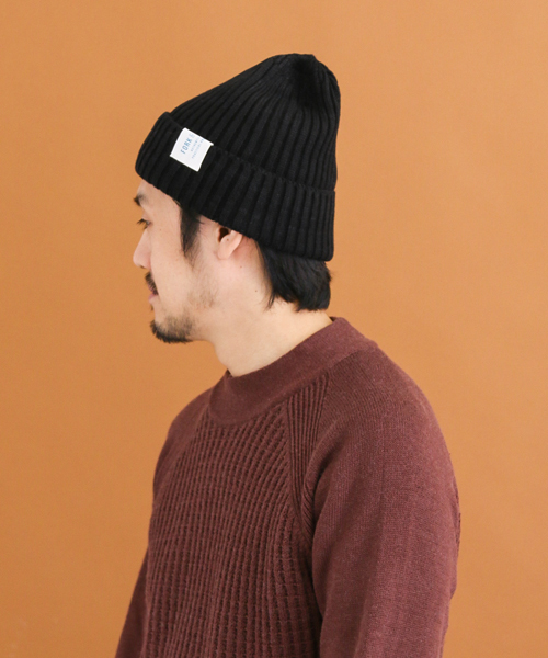 URBAN RESEARCH DOORS MENS(アーバンリサーチ ドアーズ メンズ)の「FORK&SPOON Knit Cap(ニットキャップ/ビーニー・メンズ・オフホワイト/グレー/ブラウン/ブラック/カーキ/ネイビー・ONE)」の3枚目の写真