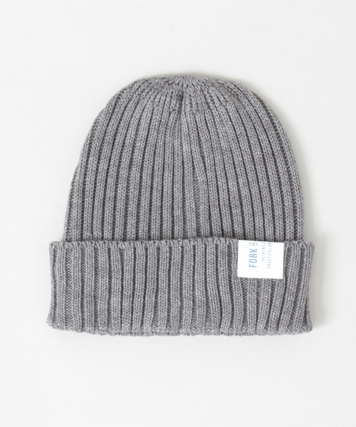 URBAN RESEARCH DOORS MENS(アーバンリサーチ ドアーズ メンズ)の「FORK&SPOON Knit Cap(ニットキャップ/ビーニー・メンズ・オフホワイト/グレー/ブラウン/ブラック/カーキ/ネイビー・ONE)」の13枚目の写真