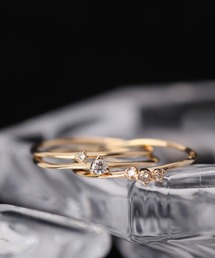 SIENA ROSE（シエナロゼ）の「AMANOGAWA・3連リング（リング）」 - WEAR